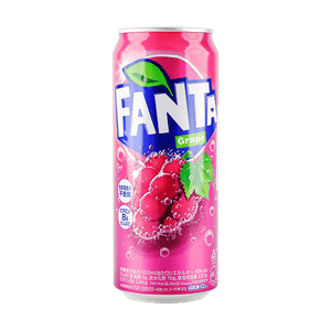 日本FANTA芬达 葡萄汽水 500ml
