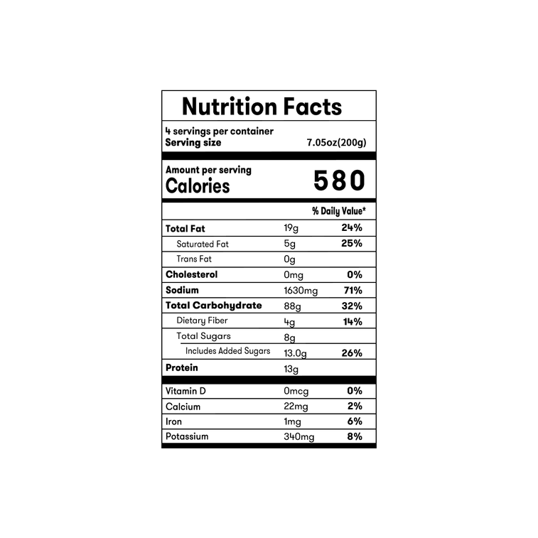 ジャージャー麺  ４袋入り 800g 14