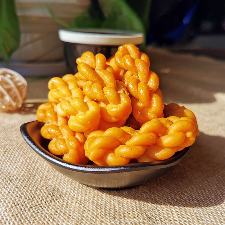 乐滋口水小麻花蜂蜜味500g - 亚米