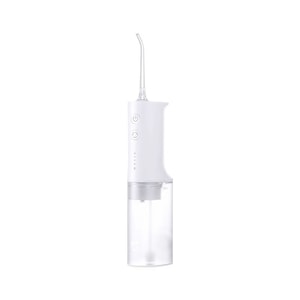 Jia Electric Water Flosser, White, Single Pack, Portable Home Use, Umbrella Pulse Water Flosser for Oral Cleaning