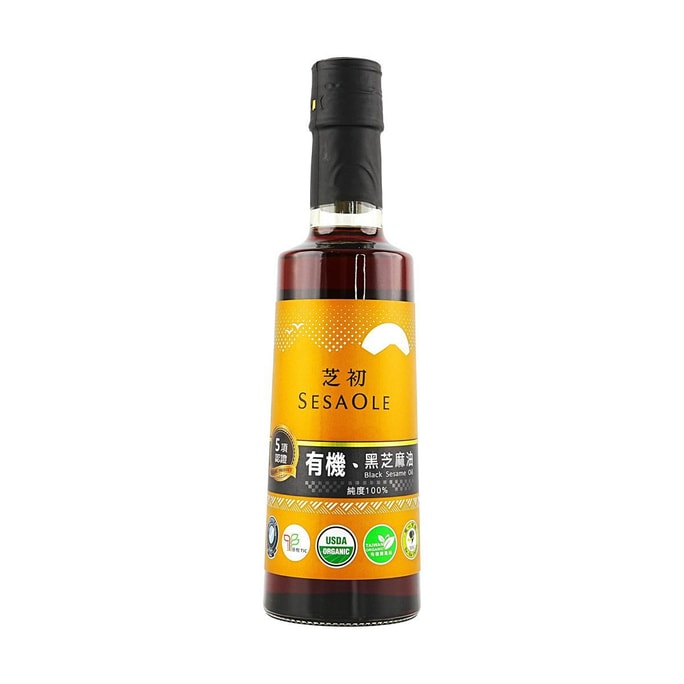 Organic Black Sesame Oil 10.48 fl oz