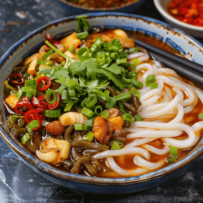 【广西风味】与美 桂林米粉 干拌配汤即食米米粉 285g