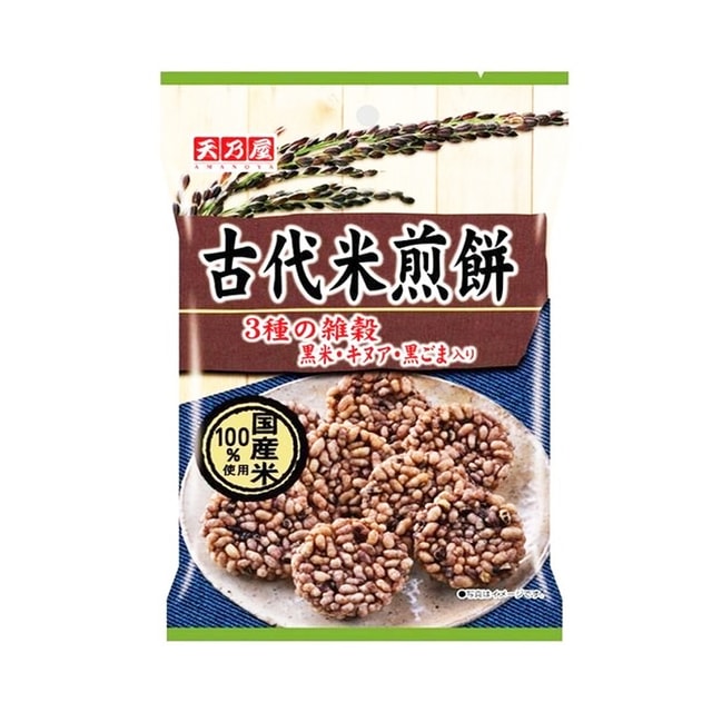 完璧 天乃屋 古代米煎餅 小袋 36g Thisissesame Com