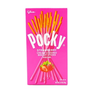 GLICO格力高 POCKY百奇 草莓塗層棒餅乾 70g