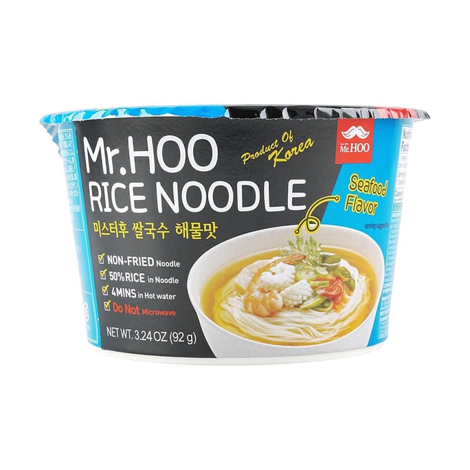 Mr. HOO Rice Noodle Seafood Flavor 3.25 oz