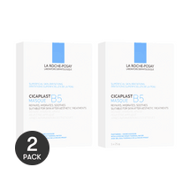LA ROCHE-POSAY理肤泉 B5多效保湿修护面膜 补水舒缓 5片入*2  【敏感肌超值囤货2盒装】