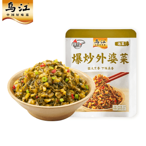 乌江 爆炒外婆菜 酸爽微辣开味小袋下饭菜30g*10袋