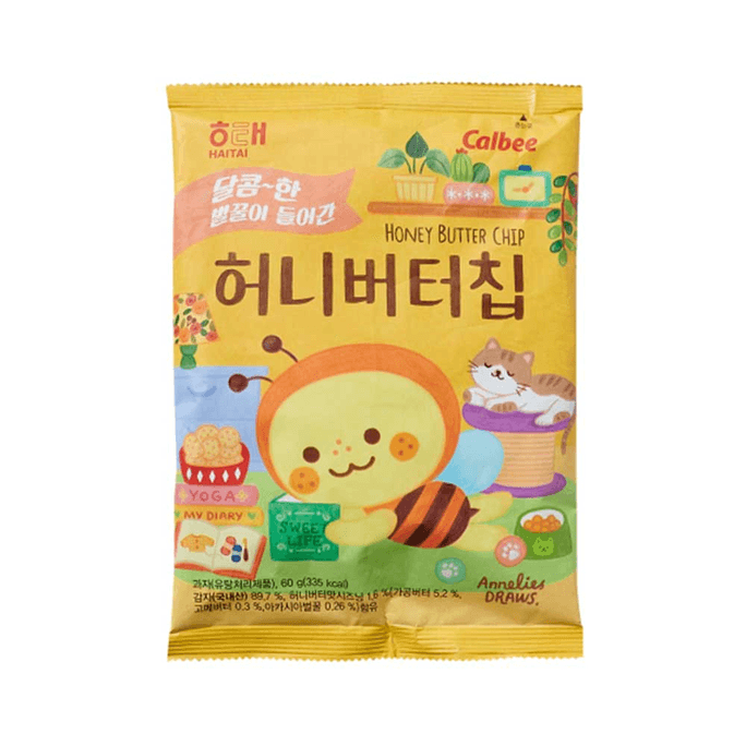 韓國 HAITAI 海太蜂蜜黃油薯片 60g