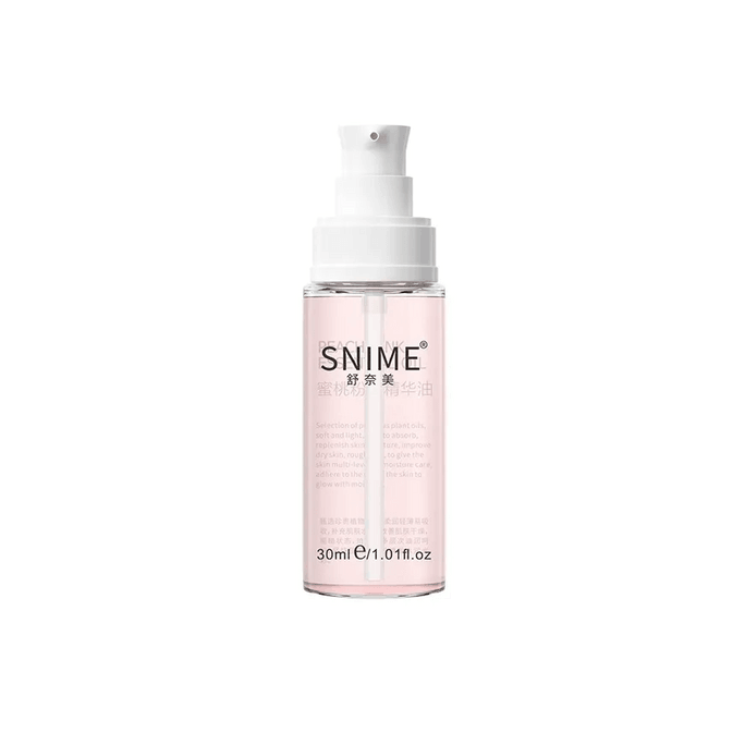 【홍콩 직배송】 슈나이메이 복숭아 핑크 에센셜 오일 30ml 6가지 식물성 오일 에센셜 오일 보습 및 보호, 프라이빗 부위 볼륨감, 촉촉하고 산뜻함