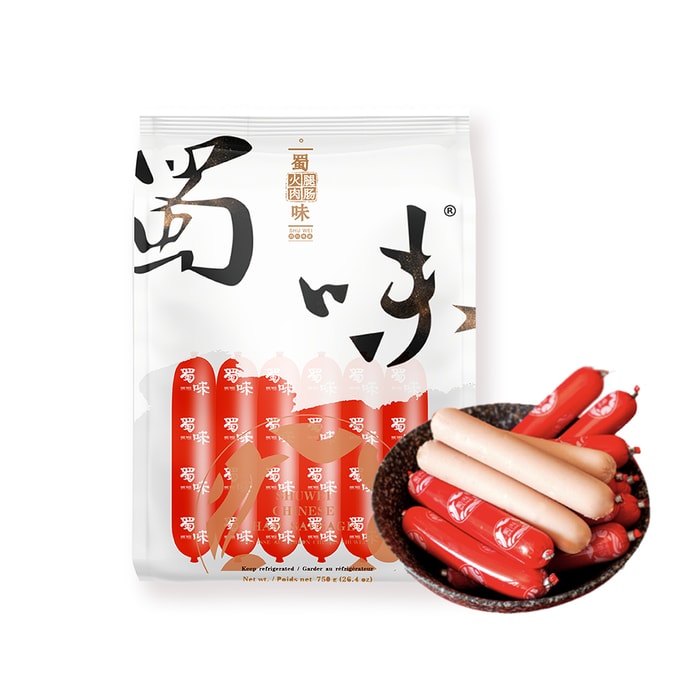 【カナダ直送】 カナダ 蜀味食品 豚ハムソーセージ 750g