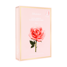 Glow Luminous Rose Flower Firming Mask 10 sheets