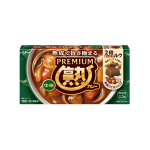 글리코 20가지 재료 카레 소스 중간 매운맛 160g