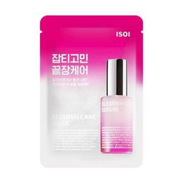 Blemish Care Mask Bulgarian Rose Mask 1 Sheet
