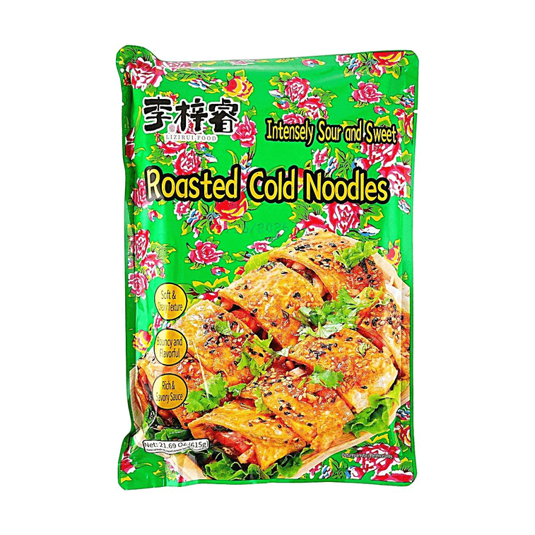 李梓睿 烤冷麵 大酸大甜 615g【煎/烤/炒 快手速食】【軟糯勁道 濃鬱醬香】【東北特產】 3