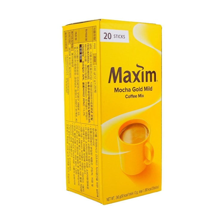 MAXIM Mocha Gold Mild Coffee Mix 12gx20sticks - Yami.com