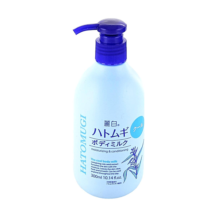 KUMANOYUSHI Reihaku Hatomugi Cooling Body Lotion, Brightening