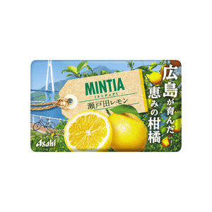 日本 ASAHI MINTIA 清涼糖 瀨戶田檸檬口味 50粒
