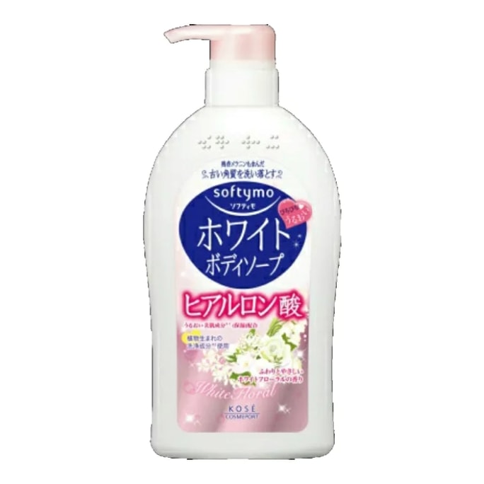 Softymo White Body Soap HA [Hyaluronic Acid 600 mL]
