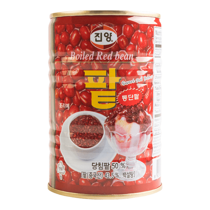 韩国JINYANG 蜜红豆罐头 475g