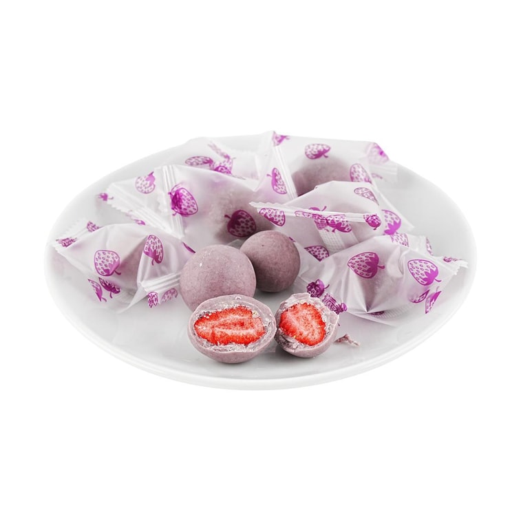 特怡詩 整顆冷凍乾燥草莓夾心巧克力 玫瑰口味 60g 5