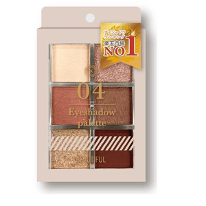 PICOMONTE BEAUTIFUL DE 6-Color Eyeshadow Palette 04 [ 1piece]