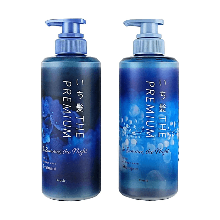 KRACIE THE PREMIUM Extra Damage Care Shampoo & Treatment Set 13.53