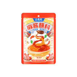 【火锅好CP】小龙坎 麻酱蘸料 火锅蘸料 酱包+汁包组合装 香辣味 100g