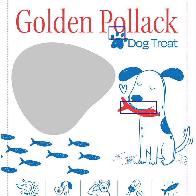 Golden Pollack - Snack For Dogs