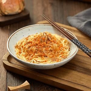 不等 苏式蟹黄面 黑金出口版本 大闸蟹拌面方便面 213g【江南风味】