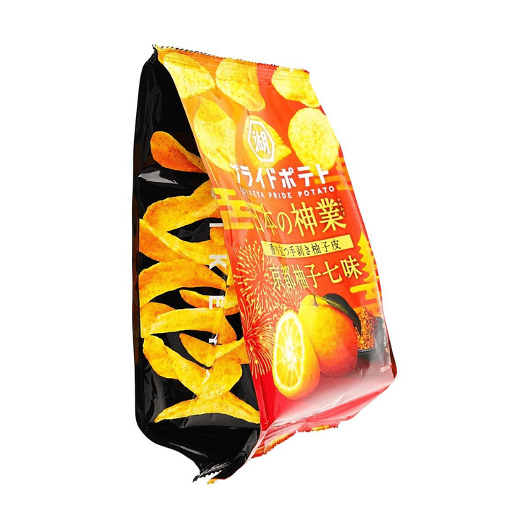 KOIKEYA Koikeya Pride Potato Chips,Kyoto Yuzu Shichimi ,1.83 oz