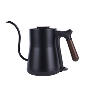 Kettle, Hand-Brewed Coffee Pot, Electric Kettle, Long-Spout Teapot, Black 110v American Standard