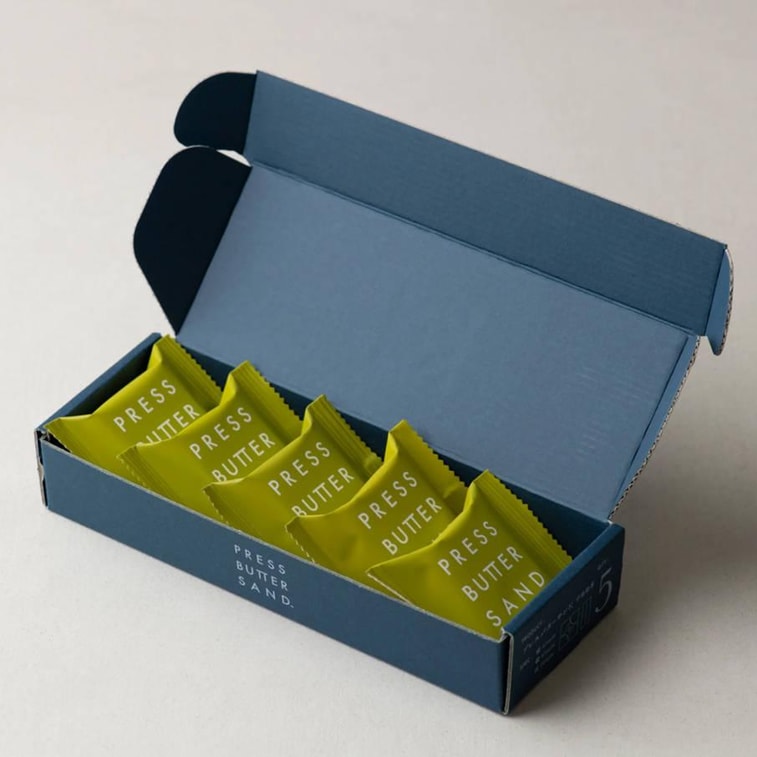 日本PRESS BUTTER SAND 白桃奶油夾心餅乾禮盒 5枚入【日式奶油曲奇】【精緻甜點伴手禮】【20天短保】 14