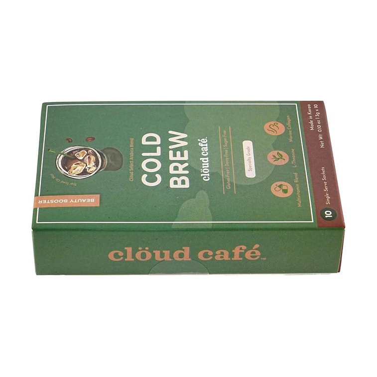 Collagen Cold Brew Coffee Smooth Instant Drink 0 Sugar With Multi Vitamins & Theanine 10 Sticks 7