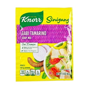 KNORR家乐 菲律宾芋头罗望子汤料 8人份 40g【加水即煮即食】【速食汤】【芋香浓郁】