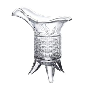 [중국에서 직접 메일] Jue Cup 2025 봄 축제 신년 제국 컵 골동품 장식 유리 창조적 인 주류 컵 중국 스타일 골동품 작은 와인 잔 정신 유리 20ML 2 팩丨*예상 도착 시간 3-4 주