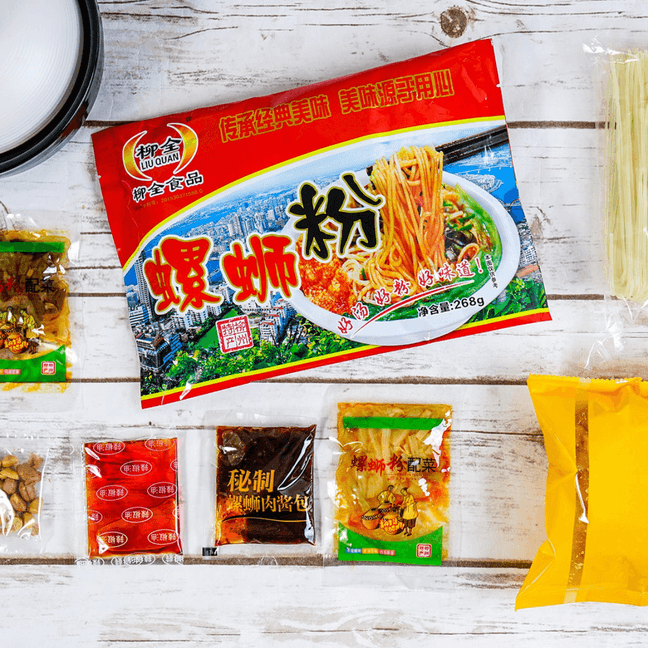 柳全 螺蛳粉 袋装 268g 柳州特产 【新老版本随机发】【广西特产】