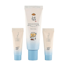 Relief Sun Aqua-fresh: Rice + B5 Sunscreen, SPF50+·PA++++, 1.69 fl oz.+10ml*2+Plush, Kakao Friends Choonsik Limited 