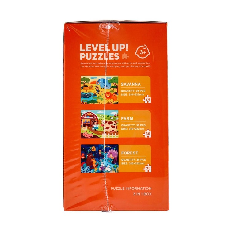 MIDEER彌鹿 兒童拼圖 大拼圖玩具 寶寶啟蒙益智玩具 3階自然景色 建議3~4歲寶寶 8
