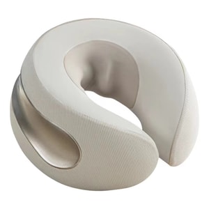Cervical vertebrae massager shoulder and neck massager kneading neck home massage pillow flow elegant apricot