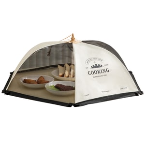 New Foldable Household Fly And Dust Cover Circular English Cooking Smoke 70cm F