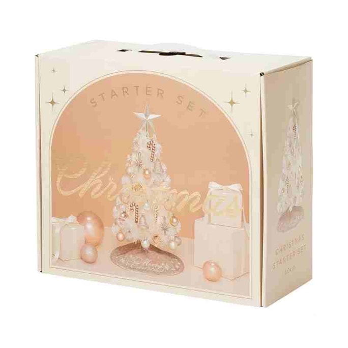 【日本直郵】日本FRANCFRANC 2022聖誕節限定 60cm高聖誕樹組合裝 金色款 1盒