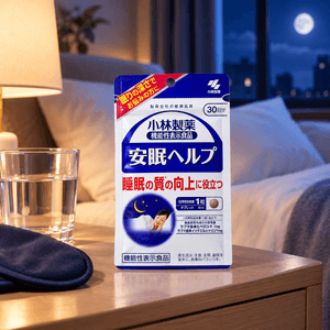 日本KOBAYASHI小林制药 助眠帮助 安神快眠 改善入睡困难浅眠 30粒30日分