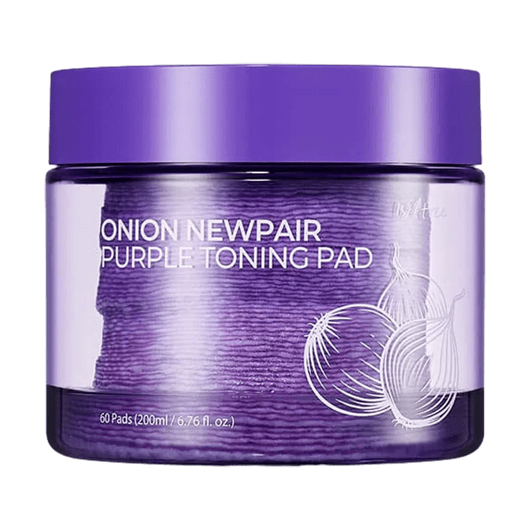 韓國ISNTREE 紫色洋蔥煥膚濕敷棉 60片 角質瑕疵護理 均勻膚色 保濕透亮 平滑細緻 溫和代謝角質 敏感肌膚適用 3