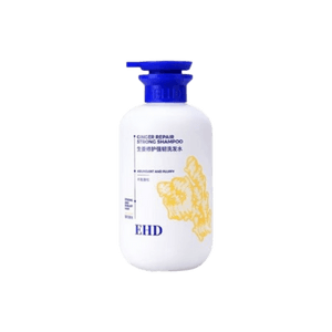 Ginger shampoo: Fluffy smooth Repairing anti-breakage Refreshing 500ml per bottle for both men and women