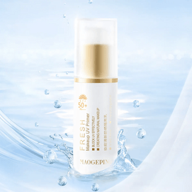 MAOGEPING毛戈平MGP 妆前清新防晒隔离乳 清透持妆服帖打底妆前乳 SPF50+ / PA+++ 30ml 清爽不油腻 
