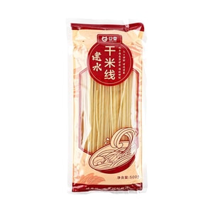 Dried Rice Noodles ,Thick,17.64 oz 【Yunnan Jianshui Style】