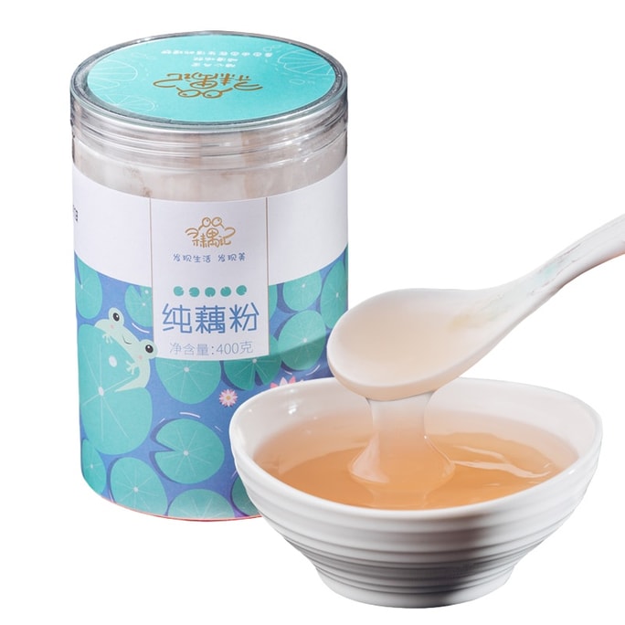 West Lake Ancient Method Pure Lotus Root Starch Additive-Free Sugar-Free Original Flavor for Pregnant Women 400g