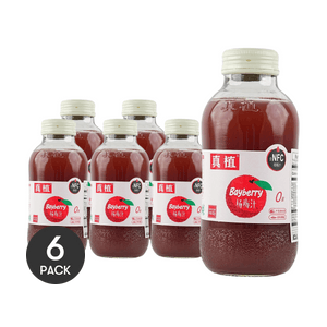 真植 杨梅汁 300ml *6【6份超值装】【0脂】【含NFC杨梅果汁】