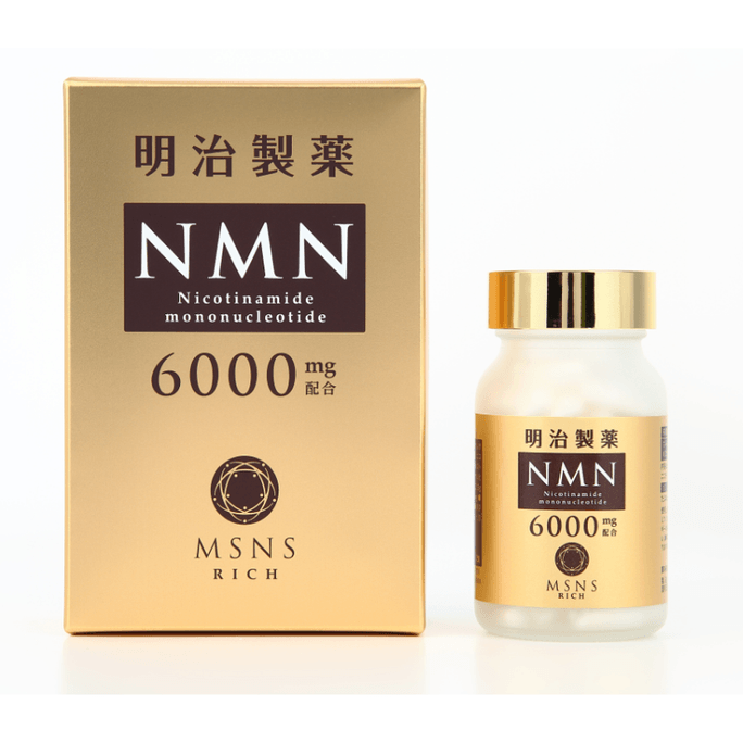 MEIJSEIYAKUI Meiji pharmaceutical nmn Japan NMN6000mg nicotinamide mononucleotide loaded nad+ supple