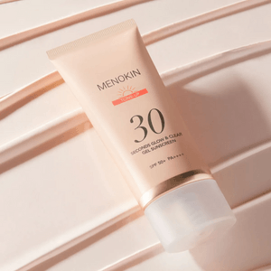 30 Seconds Glow & Clear Gel Sunscreen,SPF50+ PA++++, Tone Up, 1.69 fl. oz. 